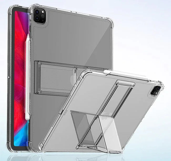 Araree Flexield Sp Case With Pencil Holder For Apple iPad Pro 12.9 (2021) - Clear - Tashqila Araree Flexield Sp Case With Pencil Holder For Apple iPad Pro 12.9 (2021) - Clear - Tashqila